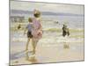 At the Seashore-Edward Henry Potthast-Mounted Giclee Print