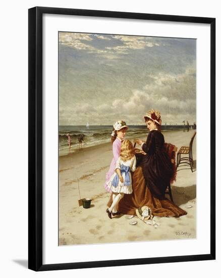 At the Seashore-Samuel S. Carr-Framed Giclee Print