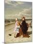 At the Seashore-Samuel S. Carr-Mounted Giclee Print