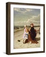 At the Seashore-Samuel S. Carr-Framed Giclee Print