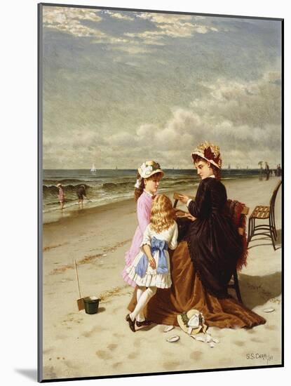 At the Seashore-Samuel S. Carr-Mounted Giclee Print