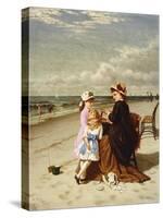 At the Seashore-Samuel S. Carr-Stretched Canvas
