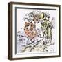 At the Seaside, 1873-null-Framed Giclee Print