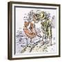 At the Seaside, 1873-null-Framed Giclee Print