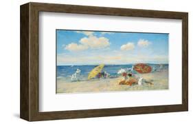 At the Seaside, c.1892-William Merritt Chase-Framed Premium Giclee Print