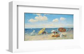 At the Seaside, c.1892-William Merritt Chase-Framed Premium Giclee Print