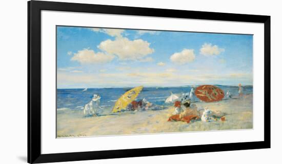 At the Seaside, c.1892-William Merritt Chase-Framed Premium Giclee Print