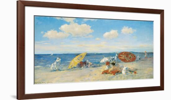 At the Seaside, c.1892-William Merritt Chase-Framed Premium Giclee Print