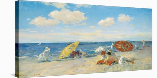 At the Seaside, c.1892-William Merritt Chase-Stretched Canvas