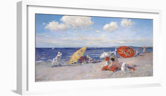 At the Seaside, c.1892-William Merritt Chase-Framed Giclee Print