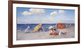 At the Seaside, c.1892-William Merritt Chase-Framed Giclee Print