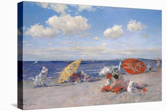 At the Seaside, c.1892-William Merritt Chase-Stretched Canvas