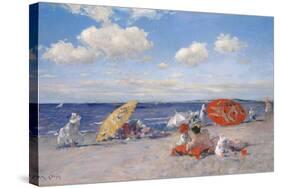 At the Seaside, c.1892-William Merritt Chase-Stretched Canvas