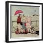 At the Seaside-Gillian Lawson-Framed Giclee Print