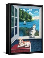 At the Seaside-Jerzy Marek-Framed Stretched Canvas