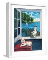 At the Seaside-Jerzy Marek-Framed Giclee Print