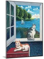 At the Seaside-Jerzy Marek-Mounted Giclee Print
