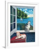 At the Seaside-Jerzy Marek-Framed Giclee Print