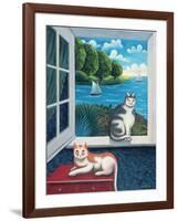 At the Seaside-Jerzy Marek-Framed Giclee Print