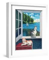 At the Seaside-Jerzy Marek-Framed Giclee Print