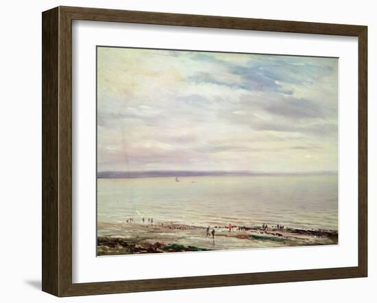 At the Seaside-Richard Parkes Bonington-Framed Giclee Print