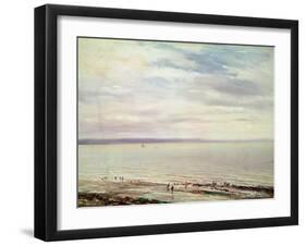 At the Seaside-Richard Parkes Bonington-Framed Giclee Print