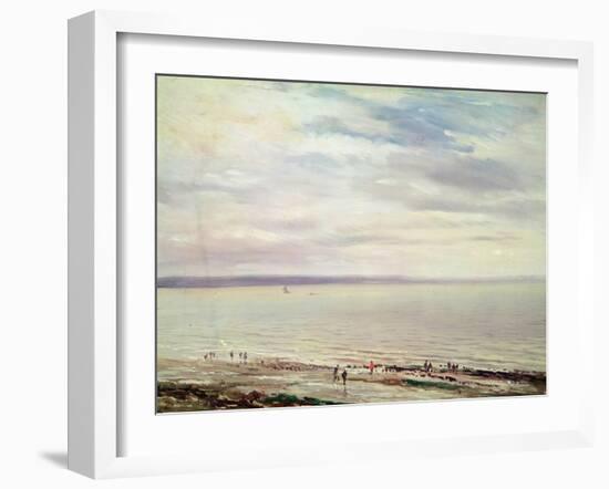 At the Seaside-Richard Parkes Bonington-Framed Giclee Print