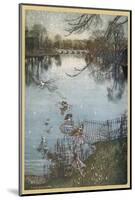 At the Serpentine-Arthur Rackham-Mounted Photographic Print