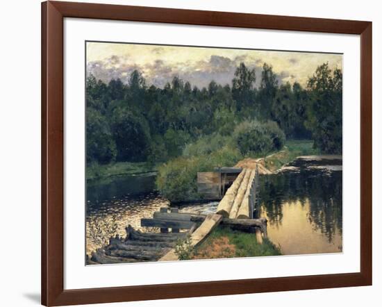 At the Shallow, 1892-Isaak Ilyich Levitan-Framed Giclee Print