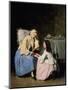 At the Sick Friend, 19th Century-Isidore Patrois-Mounted Giclee Print
