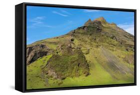 At the Skogafoss-Catharina Lux-Framed Stretched Canvas