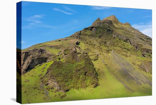 At the Skogafoss-Catharina Lux-Stretched Canvas