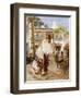 At the Souk-Frederick Arthur Bridgman-Framed Giclee Print