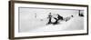 At the Start of the Cresta Run, St. Moritz, 1912-null-Framed Photographic Print