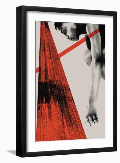 At the starting line-null-Framed Giclee Print