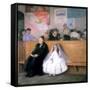 At the Station, C1870-1900-Giuseppe Ricci-Framed Stretched Canvas