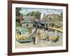 At the Station-Trevor Mitchell-Framed Giclee Print