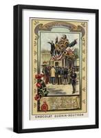 At the Statue of Strasbourg, Place De La Concorde, Paris-null-Framed Giclee Print