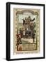 At the Statue of Strasbourg, Place De La Concorde, Paris-null-Framed Giclee Print