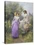 At the Stile-Henry John Yeend King-Stretched Canvas