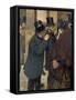 At the Stock Exchange, circa 1878-79-Edgar Degas-Framed Stretched Canvas