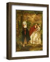 At the Stream, 1864-Philip Hermogenes Calderon-Framed Giclee Print