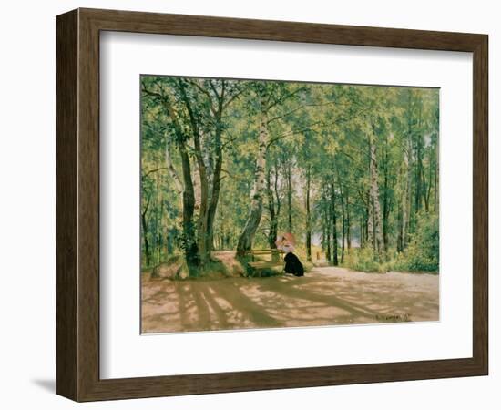 At the Summer Cottage, 1894-Ivan Ivanovitch Shishkin-Framed Giclee Print