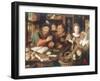 At the Tax Collector's-Jan Massys-Framed Giclee Print