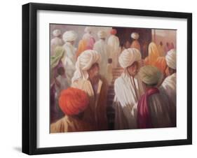 At the Temple Entrance, 2012-Lincoln Seligman-Framed Giclee Print