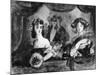 At the Theatre, 19th Century-Constantin Guys-Mounted Giclee Print