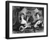 At the Theatre, 19th Century-Constantin Guys-Framed Giclee Print