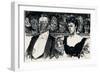 At the Theatre, C1876-1898, (1898)-Charles Dana Gibson-Framed Premium Giclee Print