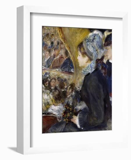 At the Theatre (The First Outing), 1876-Pierre-Auguste Renoir-Framed Art Print