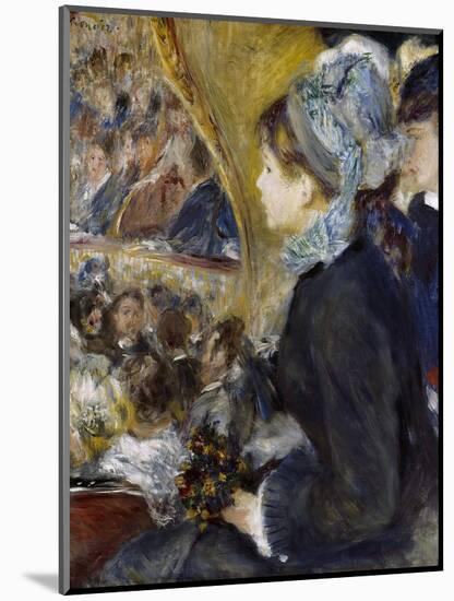 At the Theatre (The First Outing), 1876-Pierre-Auguste Renoir-Mounted Art Print